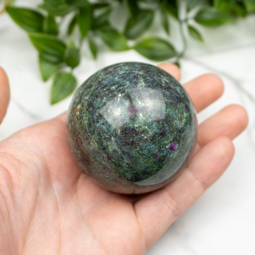 Ruby in Fuchsite & Kyanite Sphere #2
