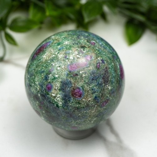 Ruby in Fuchsite & Kyanite Sphere #1