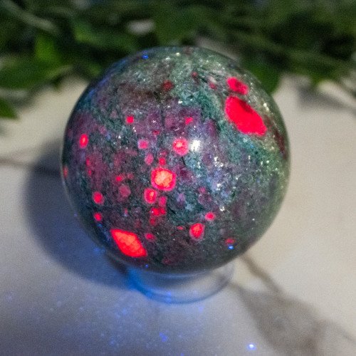 Ruby in Fuchsite & Kyanite Sphere #1
