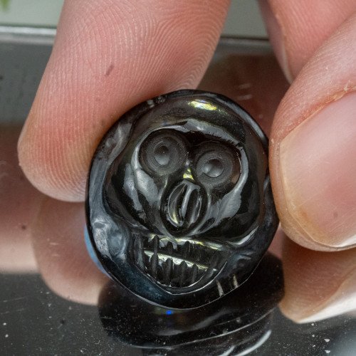 Colombianite Skull Medallion #2