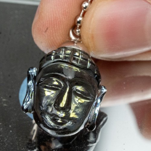 Colombianite Buddha Necklace #3