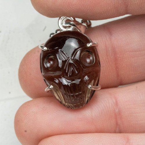 Colombianite Skull Necklace #1