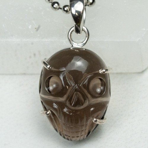 Colombianite Skull Necklace #1
