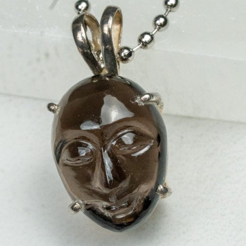 Colombianite Mask Necklace #1