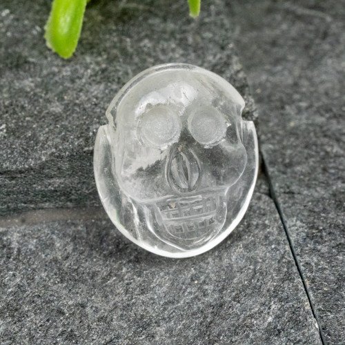 Colombian Quartz Skull Medallion #2