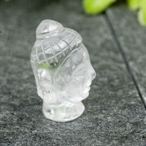 Colombian Quartz Buddha Head #7