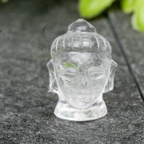 Colombian Quartz Buddha Head #7