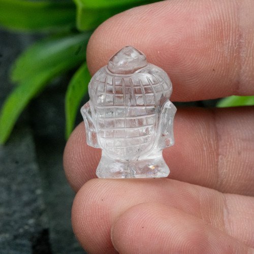 Colombian Quartz Buddha Head #7