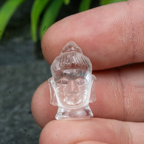 Colombian Quartz Buddha Head #6