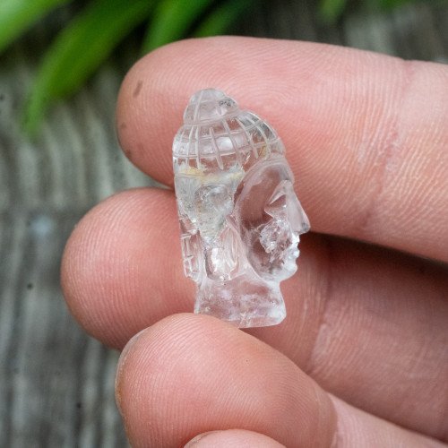 Colombian Quartz Buddha Head #4