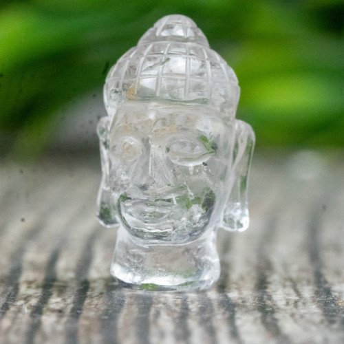 Colombian Quartz Buddha Head #4