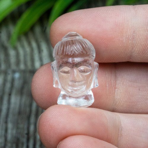 Colombian Quartz Buddha Head #3