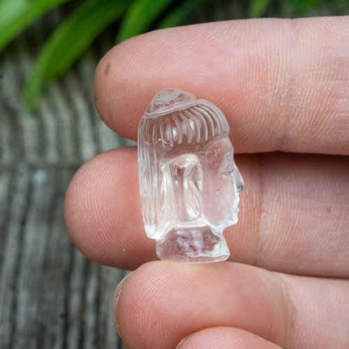 Colombian Quartz Buddha Head #3