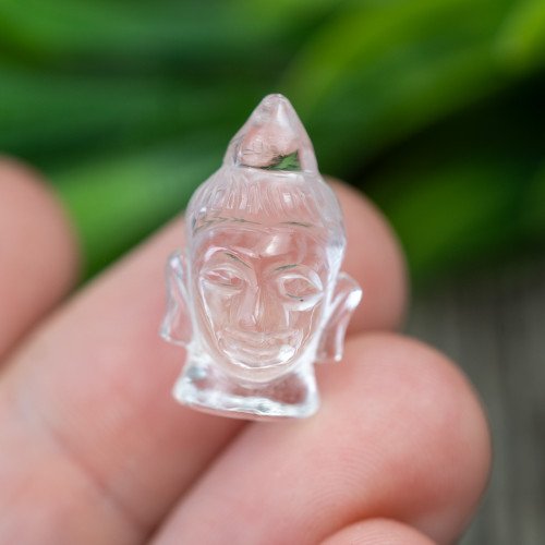 Colombian Quartz Buddha Head #1
