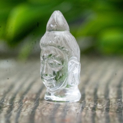 Colombian Quartz Buddha Head #1