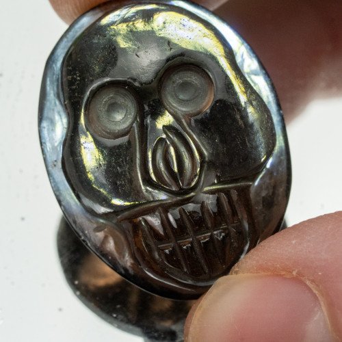 Colombianite Skull Medallion #1