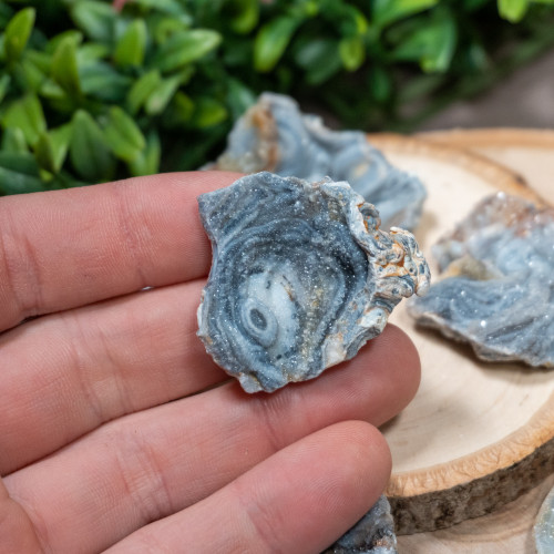 Raw Chalcedoney Rosette