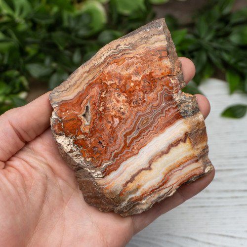 Pink Lace Chalcedony Slab #4