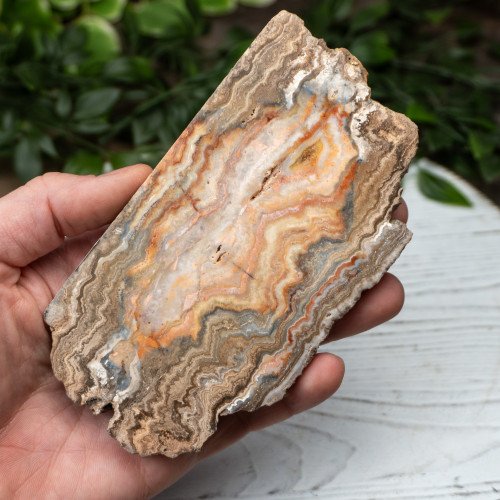 Pink Lace Chalcedony Slab #1