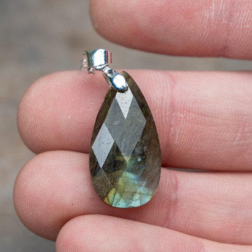 Facetted Labradorite Necklace #1