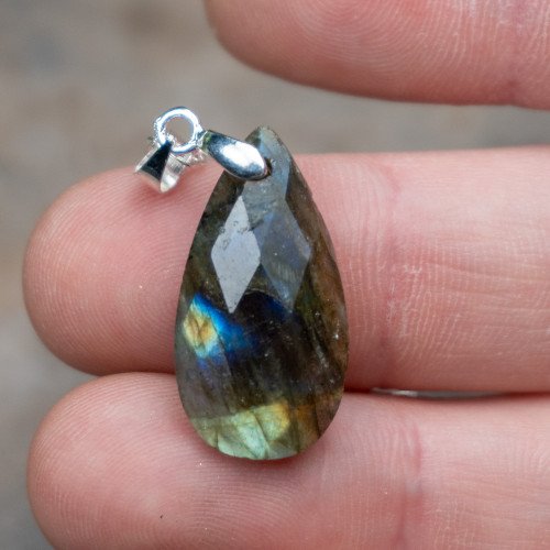 Facetted Labradorite Necklace #1