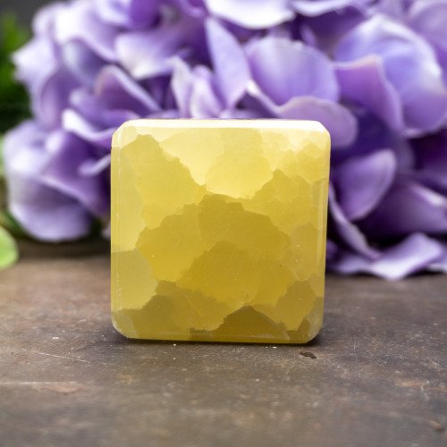 Lemon Calcite Square #1