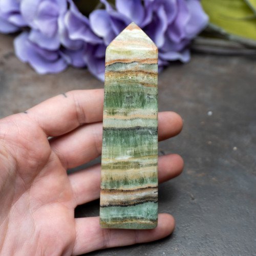 Kiwi Calcite Tower #4