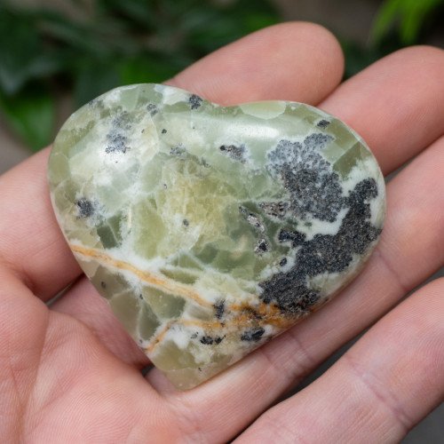 Kiwi Calcite Heart #3