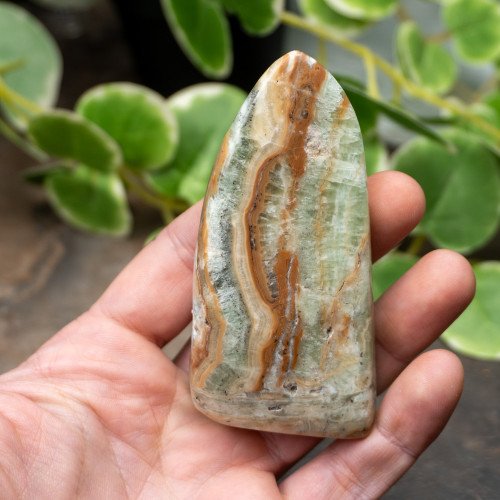 Kiwi Calcite Freeform #2