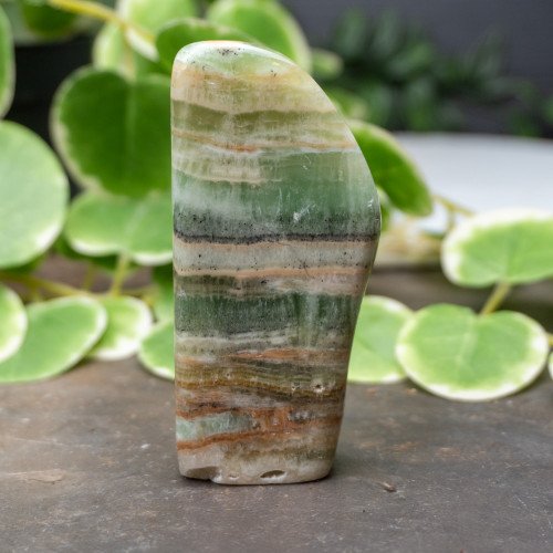 Kiwi Calcite Freeform #1