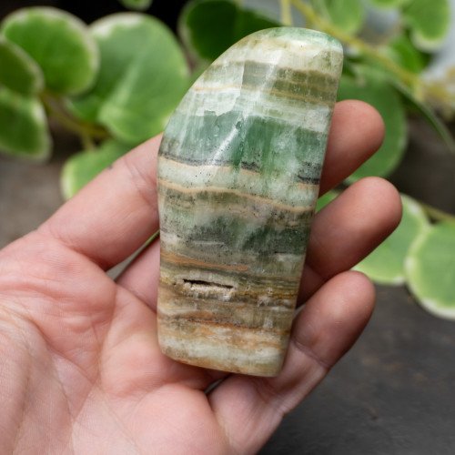 Kiwi Calcite Freeform #1