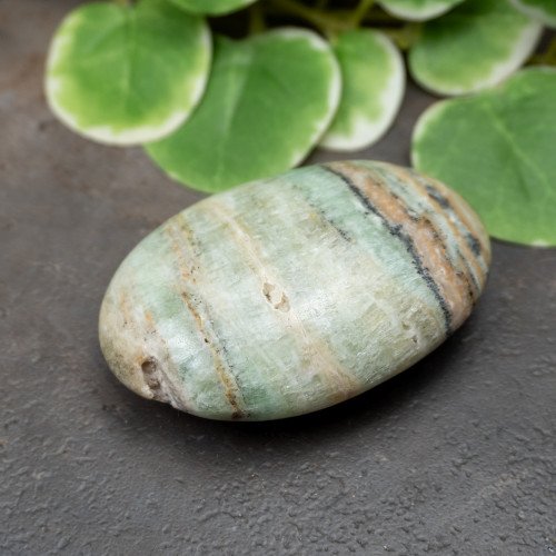 Kiwi Calcite Palmstone #4