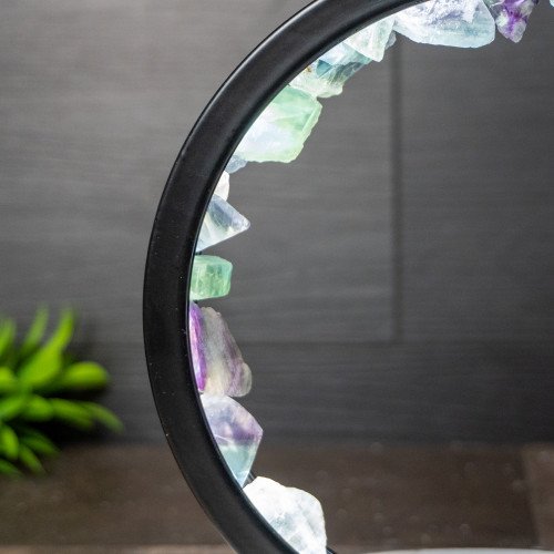 Rainbow Fluorite Portal Lamp