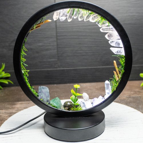Garden Quartz Portal Light