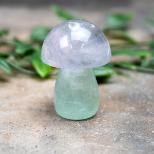 Fluorite Mushroom #7