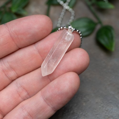Rose Quartz Pendant Random
