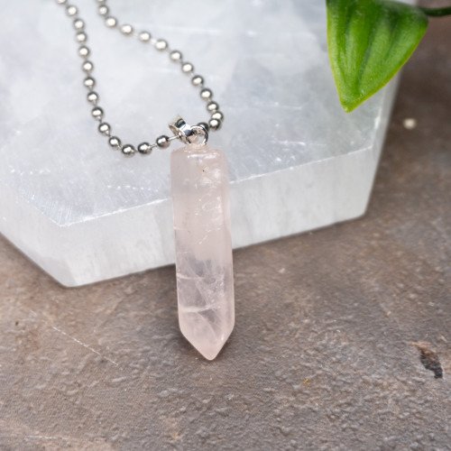 Rose Quartz Pendant Random