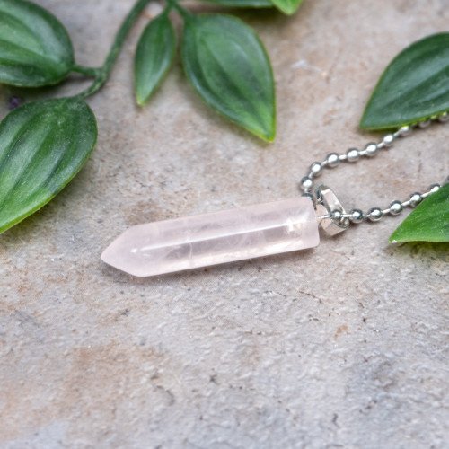 Rose Quartz Pendant Random