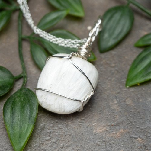 Scolecite Wire Wrap #2