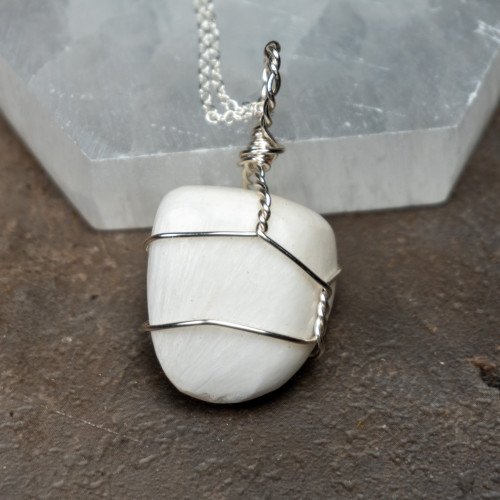 Scolecite Wire Wrap #1