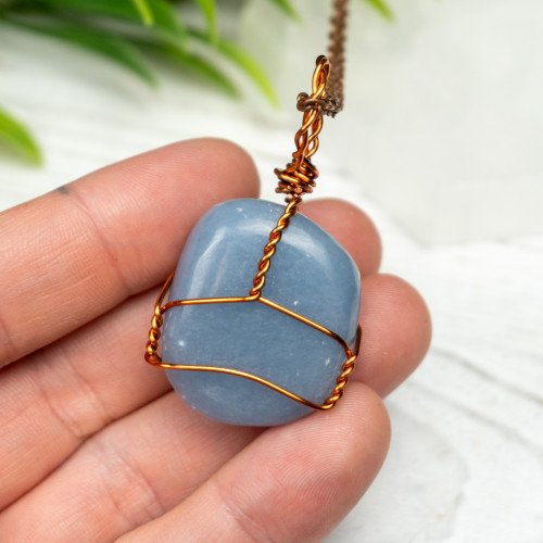 Angelite Wire Wrap #1
