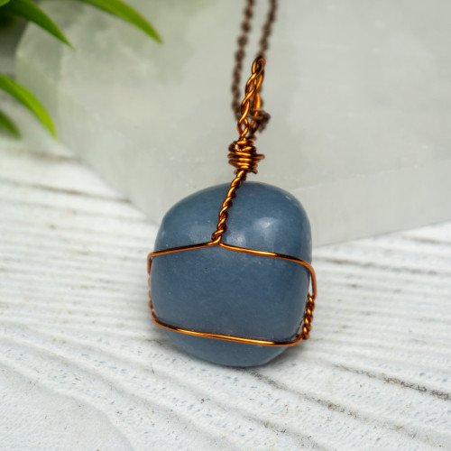 Angelite Wire Wrap #1