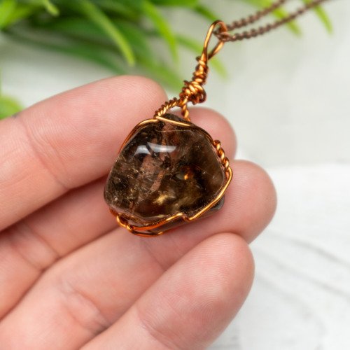 Smoky Quartz Wire Wrap #1