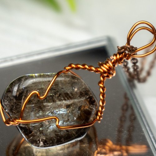 Smoky Quartz Wire Wrap #1