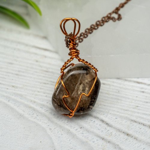 Smoky Quartz Wire Wrap #1