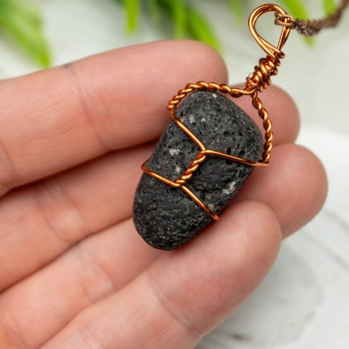 Lava Rock Wire Wrap #1