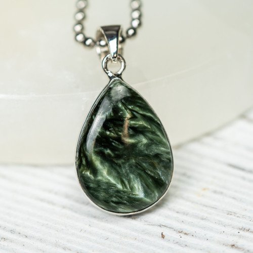Seraphinite Pendant #2