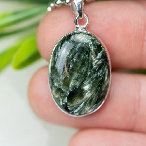 Seraphinite Pendant #1