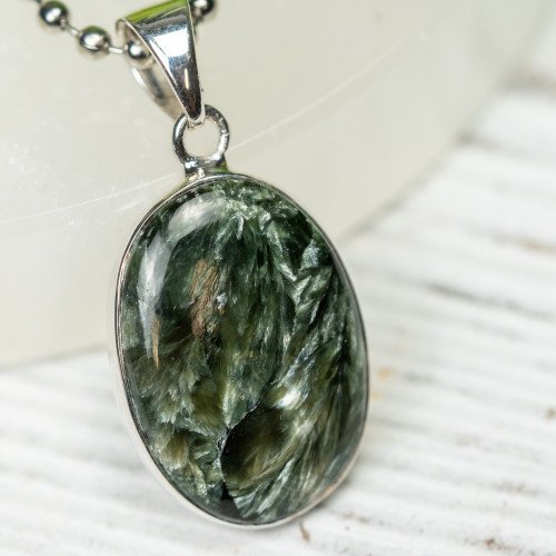 Seraphinite Pendant #1