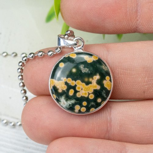 Ocean Jasper Pendant #1